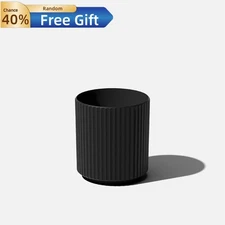 Sunside by Veradek Ripple 12' Planter Black