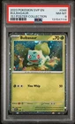 2023 POKEMON SVP ROMO 151 POSTER COLLECTION #046 BULBASAUR PSA 8