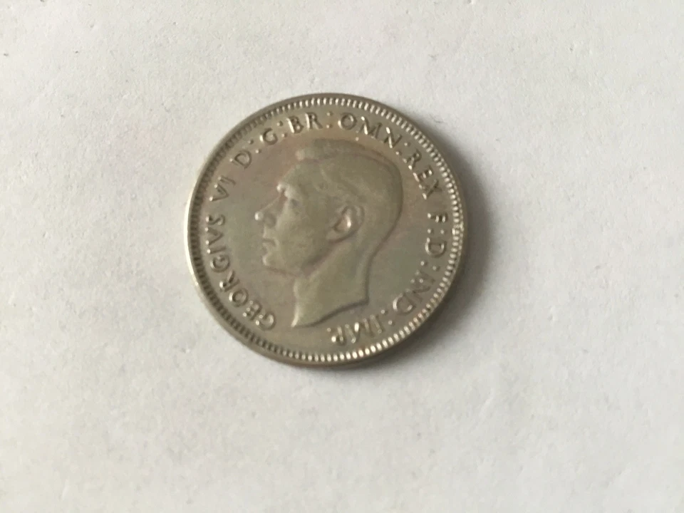 Australie Pièce Shilling Argent 1946 - Photo 2/2