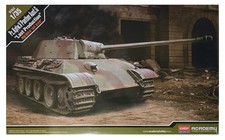 Academy 1/35 Panther Ausf G Last Production 13523 WWII German Tank Model Kit