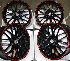 Alloy Wheels 18" Motion Ford Tourneo Connect + Transit Connect Van 5x108 Black