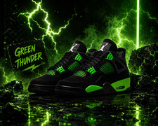 Jordan 4 Green Thunder Men's Size US 7-12 NEW