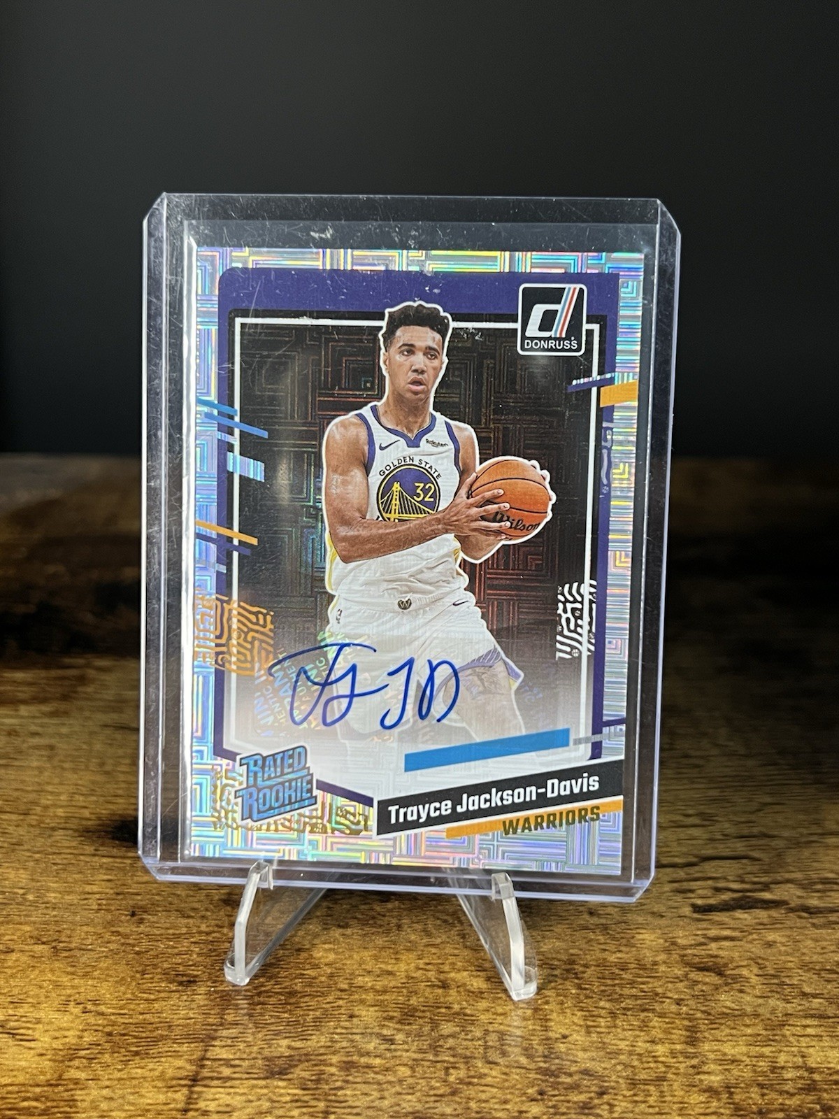 Panini Donruss Rated Rookie Choice Signatures Trayce Jackson-Davis RC Auto #267