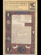 La saggezza ebraica - Manfred Kluge (Ugo Guanda Editore) [1989]
