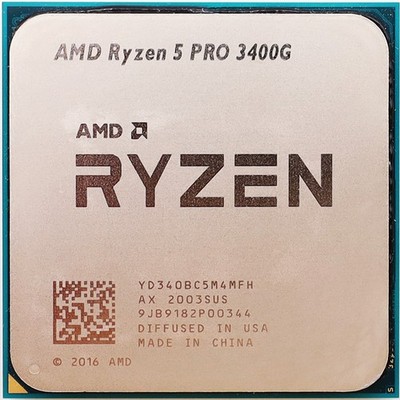 AMD Ryzen 5 PRO 3400G CPU Prozessor 4C/8T 3.70-4.20GHz tray