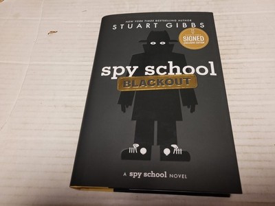 Spy School Blackout by Stuart Gibbs (2025, Hardcover) SIGNED 1st/1st