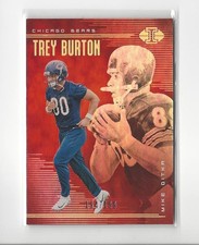 2018 Panini Illusions Red #59 Mike Ditka/Trey Burton Bears /199 