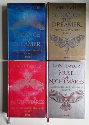Laini Taylor - Strange the Dreamer + Muse of Nightmares (gesamte Buchreihe)
