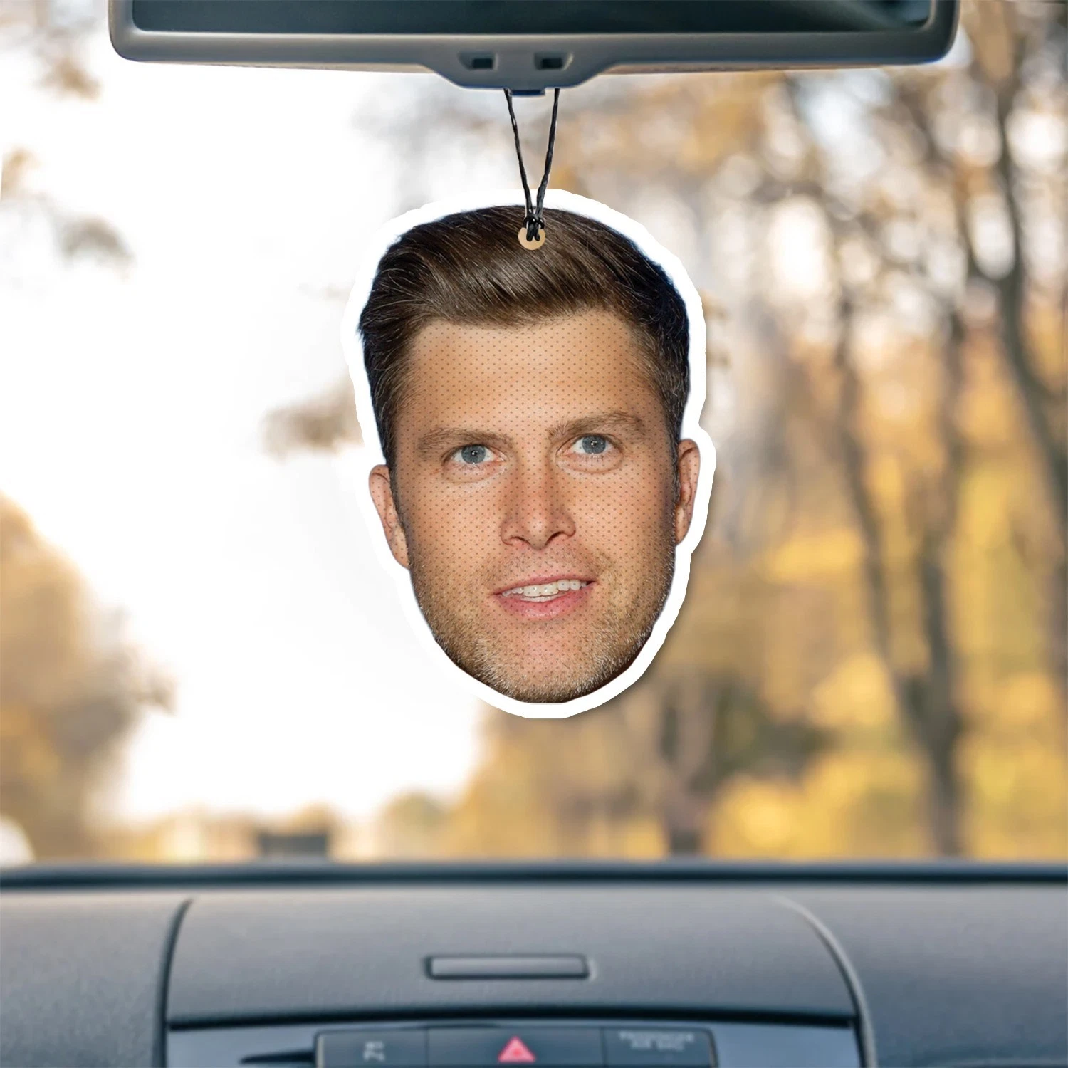 Colin Jost Unscented Hanging Car Air Freshener Freshie