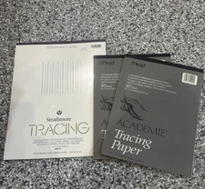Strathmore Tracing Paper 477-11 50 Sheets 11x14 NEW + 2 Mead Tablets