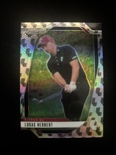 2025 Panini Prizm Liv Golf - Lucas Herbert #25 Liv Logo Prizm /54