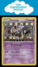 Grumpig XY - Fates Collide #31/124 Rare Pokemon Card