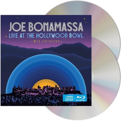Joe Bonamassa Live at the Hollywood Bowl With Orchestra (CD) Album with Blu-ray