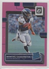2022 Panini Donruss Optic Rated Rookie Pink Prizm Montrell Washington #295 00gy