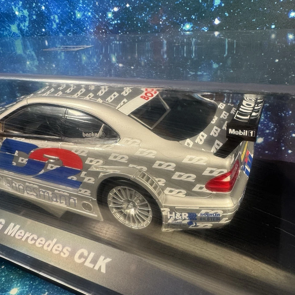 D2 AMG MERCEDES CLK модель автомобиля 1/12 в случае CARSON коллекционеров линии редкая - Изображение 4 из 4
