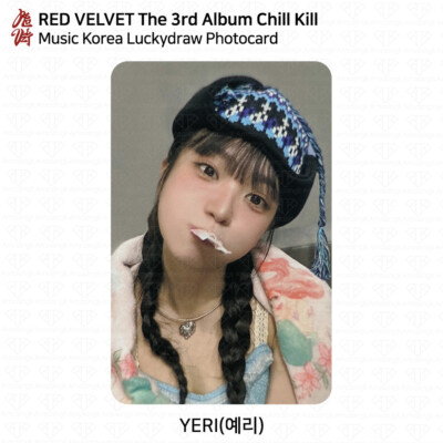 LP キム・ヒョンチョル 第12集 FNML004BK FE &amp; ME MUSIC 未開封 /00260 Red Velvet The 3rd Album Chill Kill Lucky Draw Photocard Music