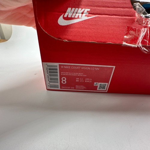 Nike Court Vision DH3158-108 Sneaker sportlich weiß metallic silber Damen 8 - Bild 9 von 12