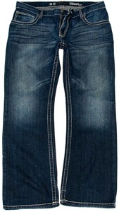 INC Copenhagen Modern Boot Cut Jeans Dark Wash Blue Mens 38x32 Actual 39x31.5 | eBay