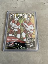 2020-21 Skybox Metal Universe Alloyance svechnikov Carolina Hurricanes #AL-18