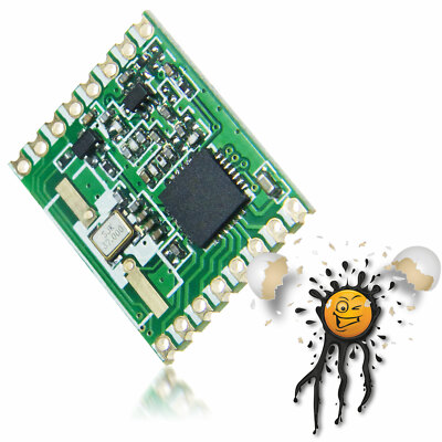 RFM69HW ISM Hope RF Transceiver Modul 315 433 868 915 MHz. Arduino ESP8266 Raspb