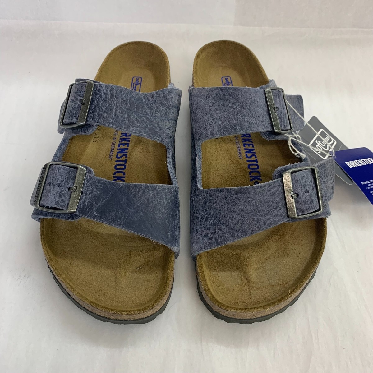 新品　箱付BIRKENSTOCK Arizona BS BLUE 23cm 36 Arizona Soft Footbed Birko-Flor blue | BIRKENSTOCK