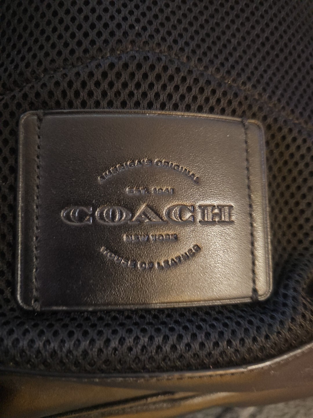 coach hudson mens backpack