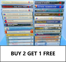 Audio Books on Tape - Buy 2 Get 1 Free - Crime / Classics / Horror / Poetry
