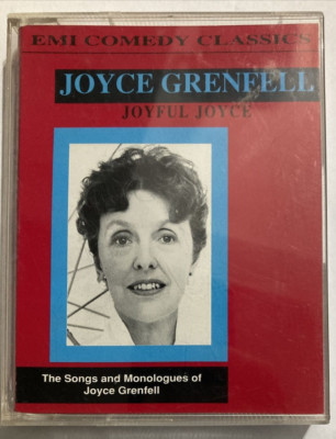 1991 EMI COMEDY CLASSICS DOUBLE CASSETTE - JOYCE GRENFELL - JOYFUL JOYCE ECC 18