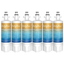 6 Pack Fit For LG LT700P ADQ36006101 RWF1200A RFC0700A Refrigerator Water Filter
