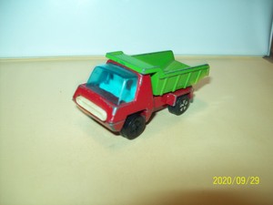 DIECAST VINTAGE PLAYART DUMP TRUCK HEAVY MADE RARE RELIC HONG KONG FREE