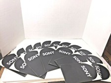 17 ct Sony Discman Sticker Labels Cover Graphics Branding Vintage Decals