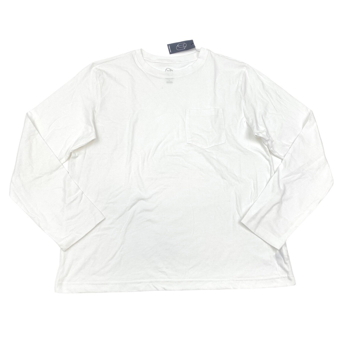 Original Use Mens Size L Long Sleeve T-Shirt True White NWD | eBay
