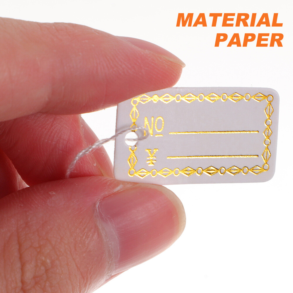 500 Pcs Price Tag Merchandise Tags Clothing Tagger Gift Jewelry eBay