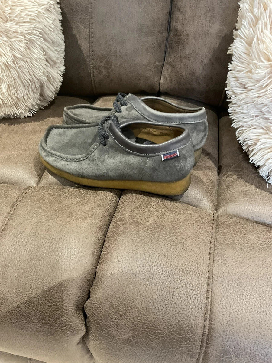 Men s Sebago Koala Suede Wallabee Moccasin Hand Crafted Shoes 7