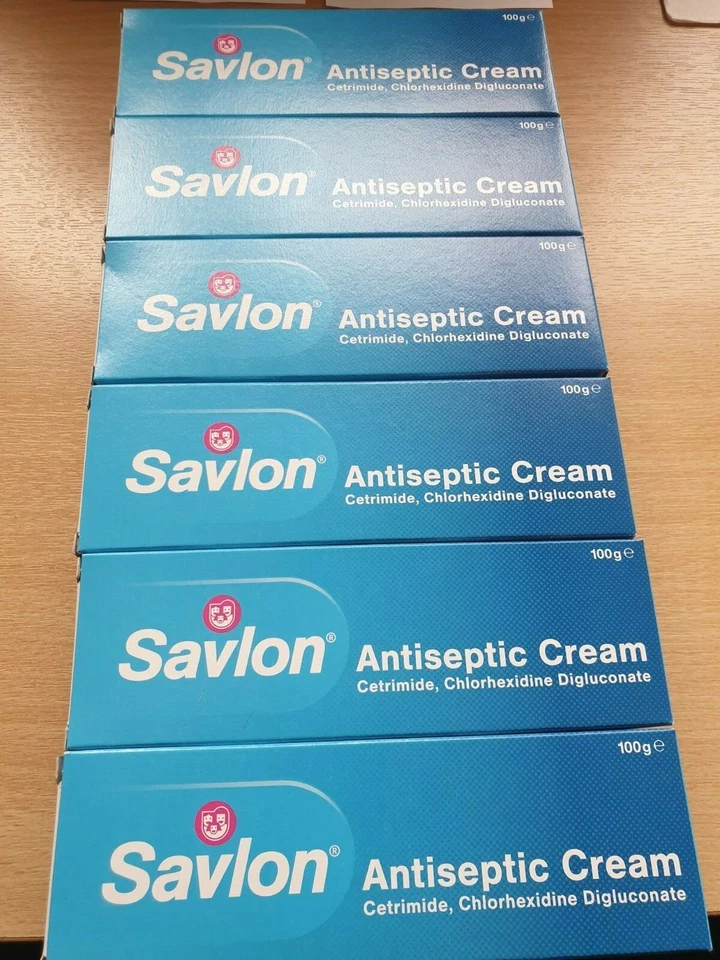Savlon Antiseptic Cream 100G X6 CHEAPEST JUST £39.49 (FREE POSTAGE) WOW!!!