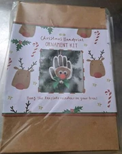 Mudpie Christmas Handprint Ornament Kit Memories Kids
