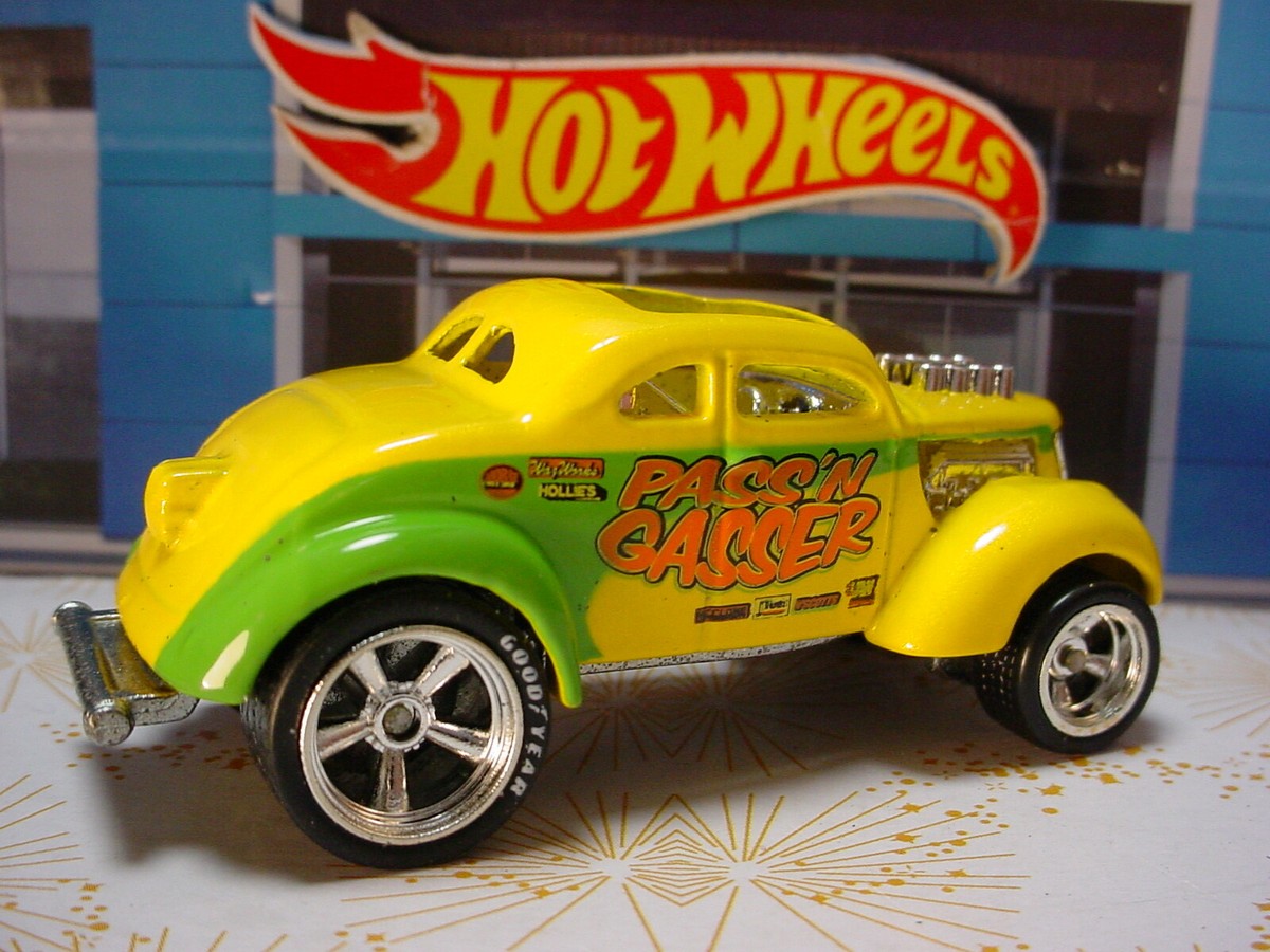 ホットウィール　LARRY'S Pass'n Gasser Hot Wheels Larry's Garage Chase PASS'N GASSER ☀yellow;green☀real