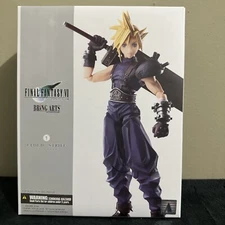 Final Fantasy VII Bring Arts Cloud Strife PVC Action Figure Square Enix Japan