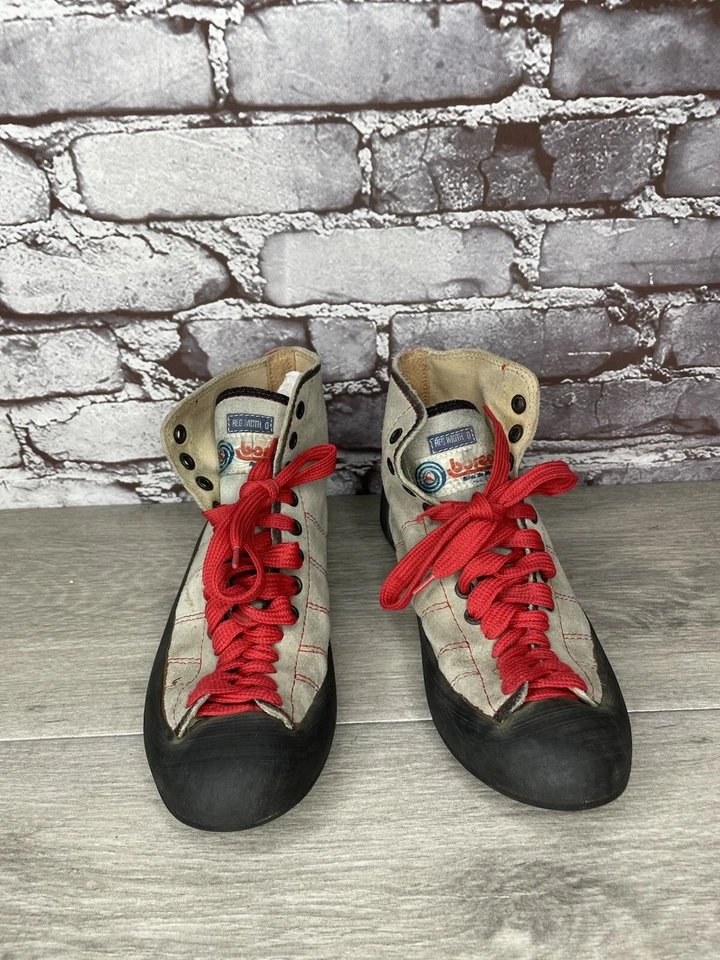Zapatos de Escalada Boreal De Colección Gris Fuego Alto Tops Rojo Taupe Encaje Mujeres Talla 6M EE. UU./37EU Foto 2 de 4