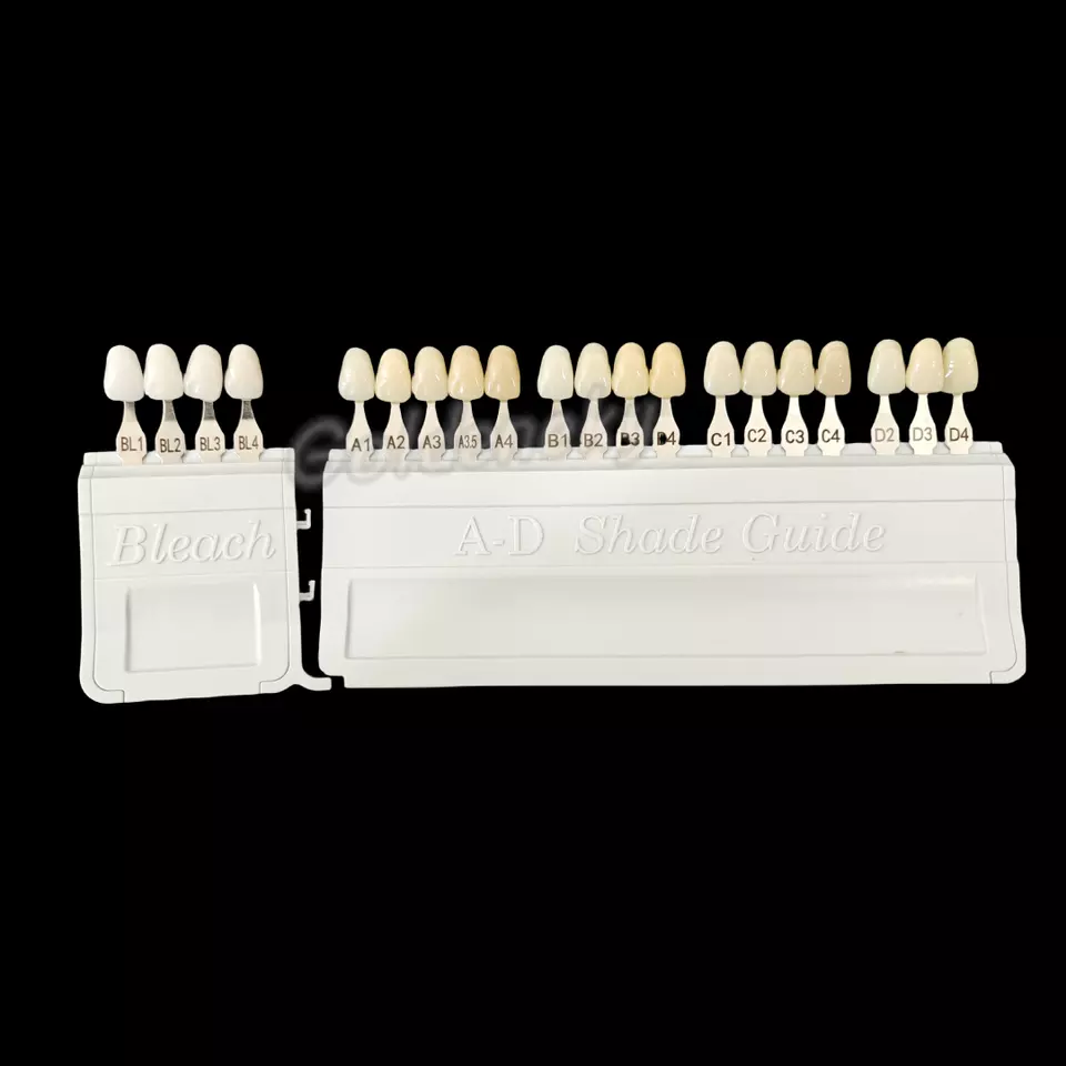 20Colors Shade Guide Dental Teeth A1-D4 16Colors B1-B4 4leach