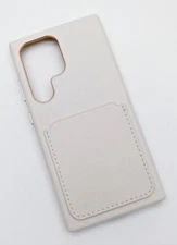 Korean DESIGNSKIN (Samsung S24 Ultra) Mobile Phone Leather Case with Card Holder