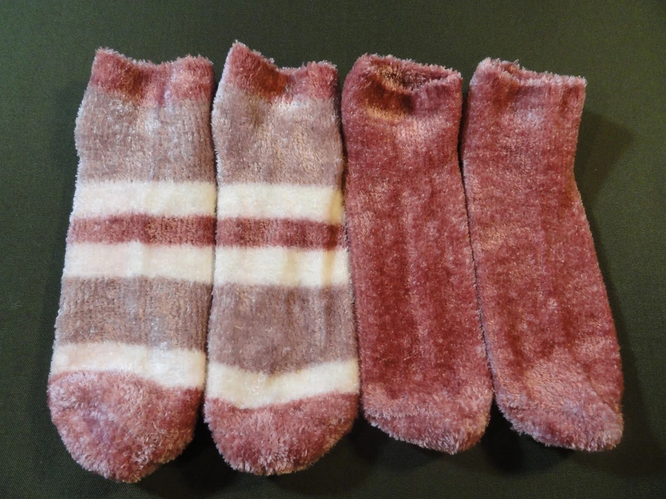 Dr. Scholls 2 PARES pinzas de spa calmantes de corte bajo para mujer 4-10 CALCETINES LAVANDA Foto 3 de 4