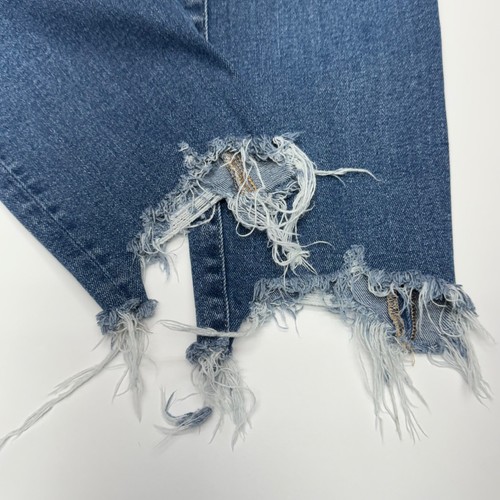 Good American Good Legs Cigarette Jeans Raw Hem Denim GLSPL67T Size 10/30 - Bild 9 von 16