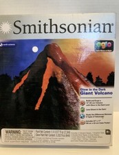 Smithsonian Glow in the Dark Giant Volcano - Earth Science - New Sealed
