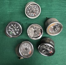 Triumph Norton Veglia Joblot Job Lot Rev Counters Speedometers Speedo For Repair