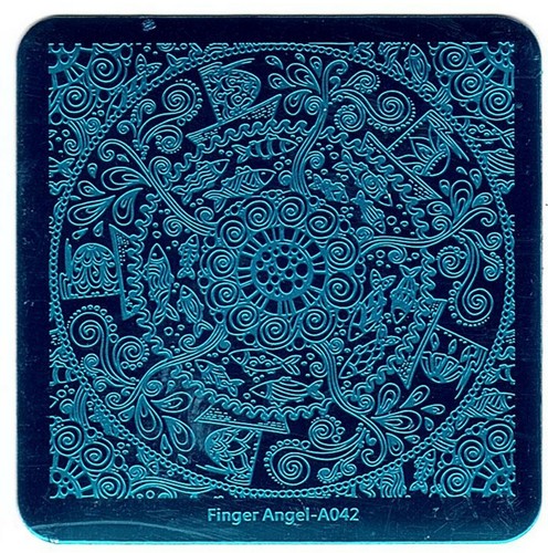 Stamping Nail Art Plate Custom New Fashion Design Template Finger Angel - Picture 24 of 31