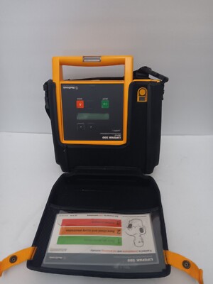 Medtronic Lifepak 500 Unit with Case No Battery