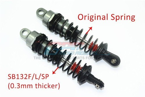 GPM SPARE SPRINGS 2.5mm COIL F: 132mm & R: 170mm FOR LOSI 1/6 4WD SUPER BAJA REY - Picture 2 of 3