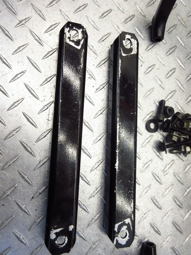 1987 86-91 Kawasaki Concours ZG1000 OEM Saddlebag Brackets Saddle Bag Bars Lot - Picture 3 of 12