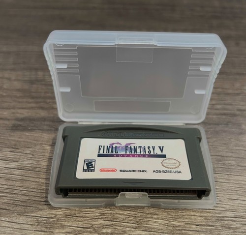 GBA Final Fantasy V 5 Versión Avanzada (Game Boy Advance, 2006) Probado EE. UU.